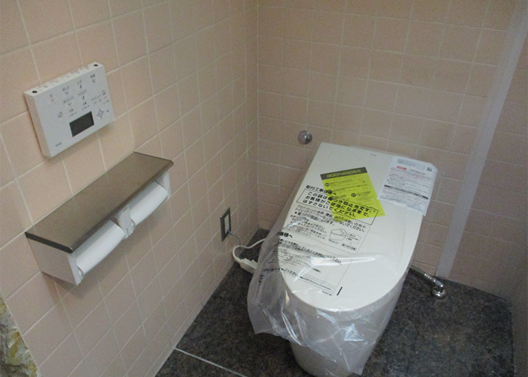 トイレ設置工事